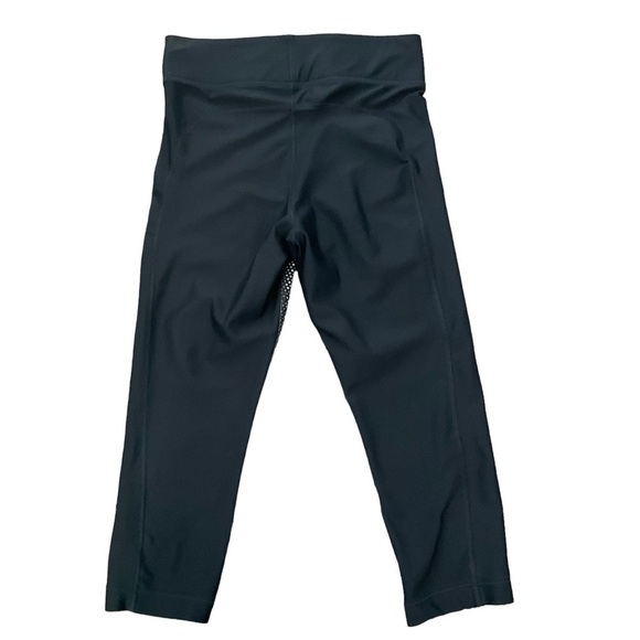 Under Armour Black / Grat Reflective Athletic Running Yoga Compression Pant Sz S - Picture 2 of 8